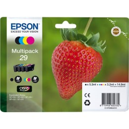 Multipack Originale B/C/M/Y (29) 29, C13T29864010, C13T29864012 EPSON Conf.1x4