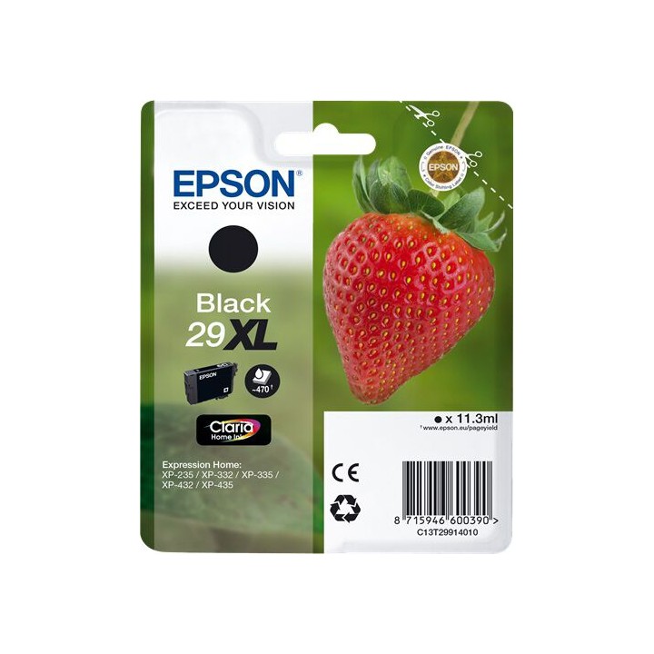 Cartuccia Originale Nero (29XL) 29XL, C13T29914010, C13T29914012 EPSON Conf.1 - Pag.470