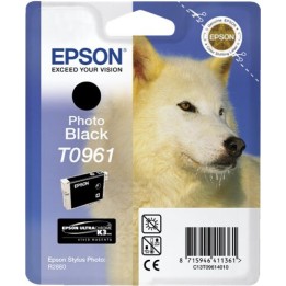 Cartuccia Originale Nero Foto (T0961) C13T09614010, T0961 EPSON Conf.1