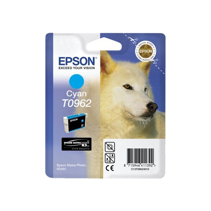 Cartuccia Originale Ciano (T0962) C13T09624010, T0962 EPSON Conf.1