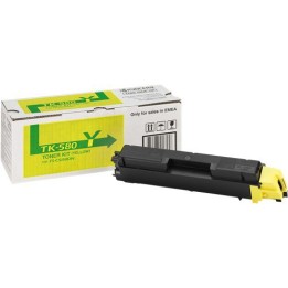 Toner Originale Giallo (TK-580Y) 1T02KTANL0, TK-580Y MITA/KYOCERA Conf.1 - Pag.2800