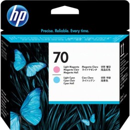 Testina Originale Magenta Chiaro + Ciano Chiaro (70) 70, C9405A HP Conf.1
