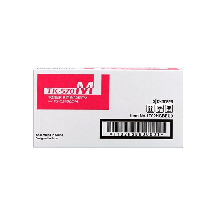 Toner Originale Magenta (TK-570M) 1T02HGBEU0, TK-570M MITA/KYOCERA Conf.1 - Pag.12000