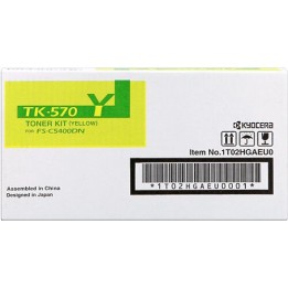 Toner Originale Giallo (TK-570Y) 1T02HGAEU0, TK-570Y MITA/KYOCERA Conf.1 - Pag.12000