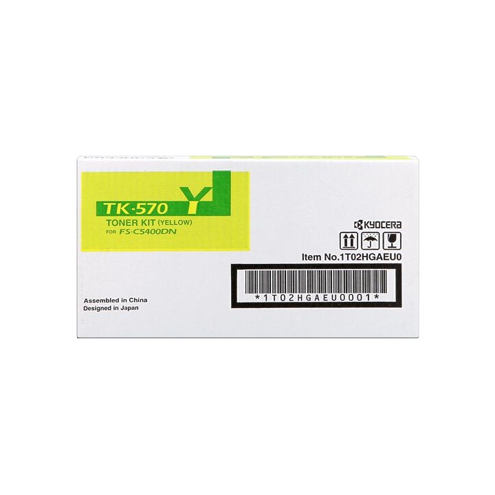 Toner Originale Giallo (TK-570Y) 1T02HGAEU0, TK-570Y MITA/KYOCERA Conf.1 - Pag.12000
