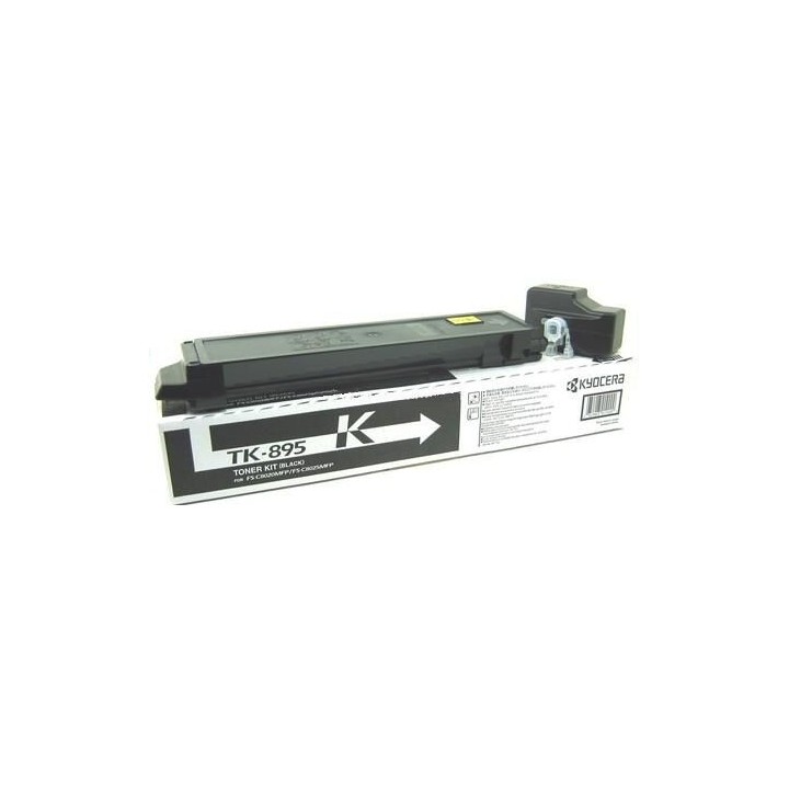 Toner Originale Nero (TK-895K) 1T02K00NL0, TK-895K MITA/KYOCERA Conf.1 - Pag.12000
