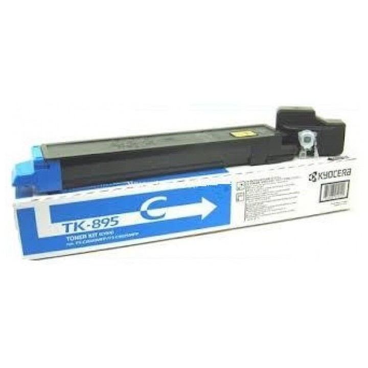 Toner Originale Ciano (TK-895C) 1T02K0CNL0, TK-895C MITA/KYOCERA Conf.1 - Pag.6000