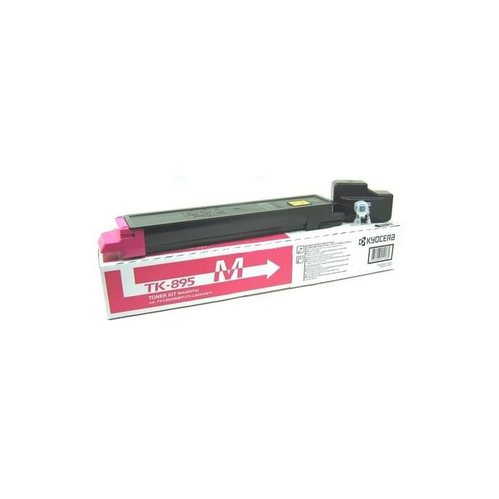 Toner Originale Magenta (TK-895M) 1T02K0BNL0, TK-895M MITA/KYOCERA Conf.1 - Pag.6000