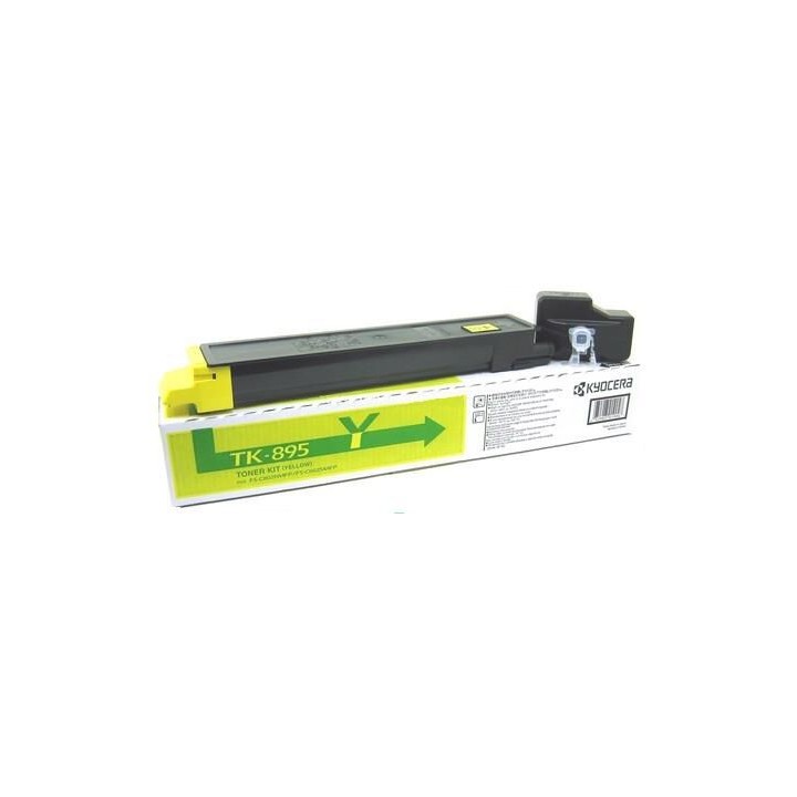 Toner Originale Giallo (TK-895Y) 1T02K0ANL0, TK-895Y MITA/KYOCERA Conf.1 - Pag.6000