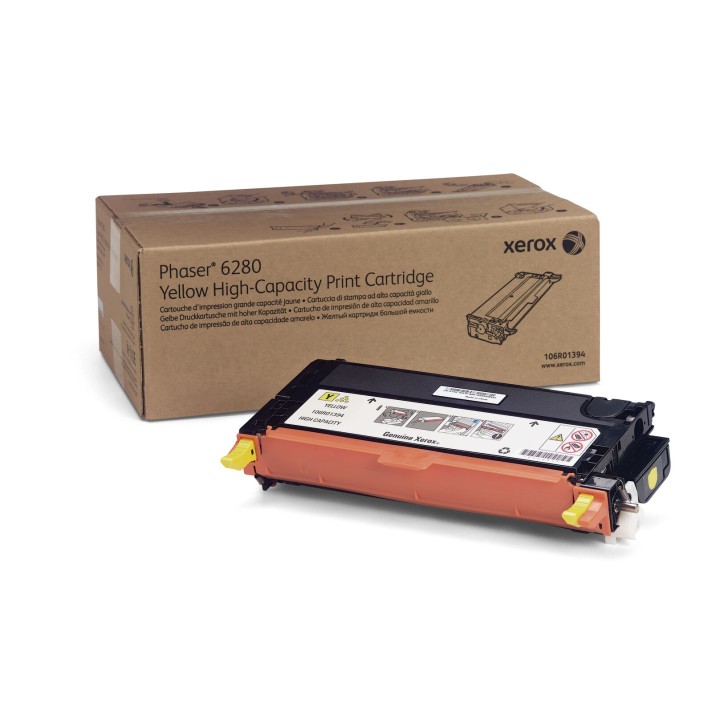 Cartuccia Toner Originale Giallo 106R01394 XEROX Conf.1 - Pag.5900