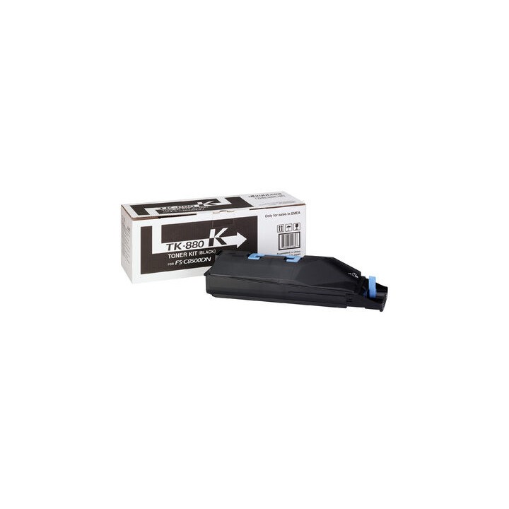 Toner Originale Nero (TK-880K) 1T02KA0NL0, TK-880K MITA/KYOCERA Conf.1 - Pag.25000