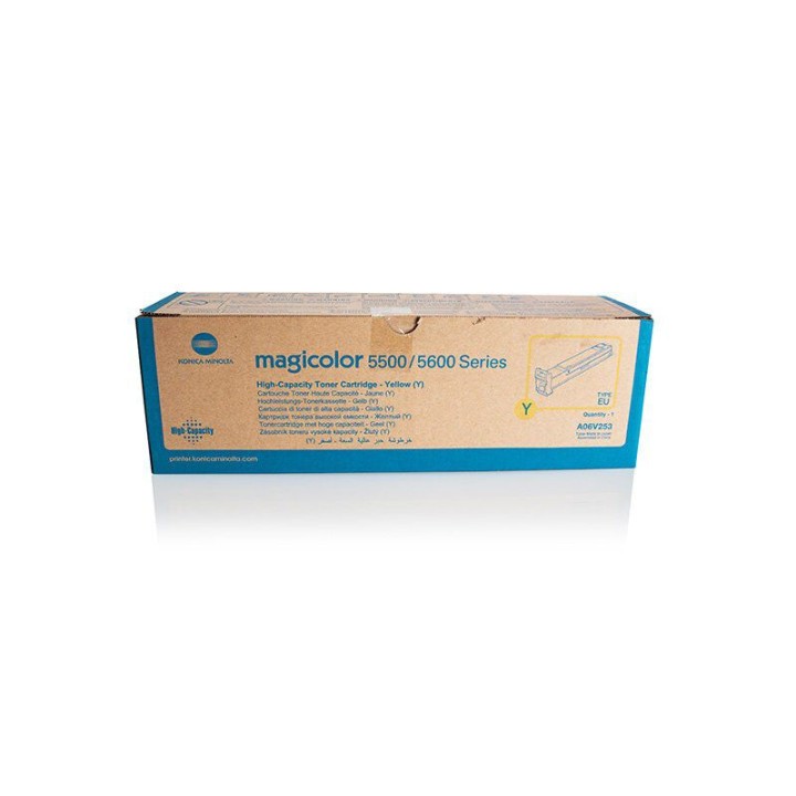 Toner Originale Giallo HC A06V253 MINOLTA Conf.1