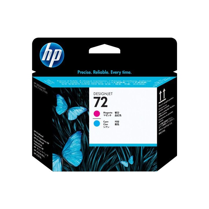 Testine Originali Ciano + Magenta (72) 72, C9383A HP Conf.1