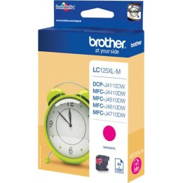 Cartuccia Ink-jet Originale Magenta LC-125XLM BROTHER Conf.1 - Pag.1200