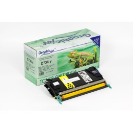 Cartuccia Rigenerata Giallo C736H1YG LEXMARK Conf.1 - Pag.10000