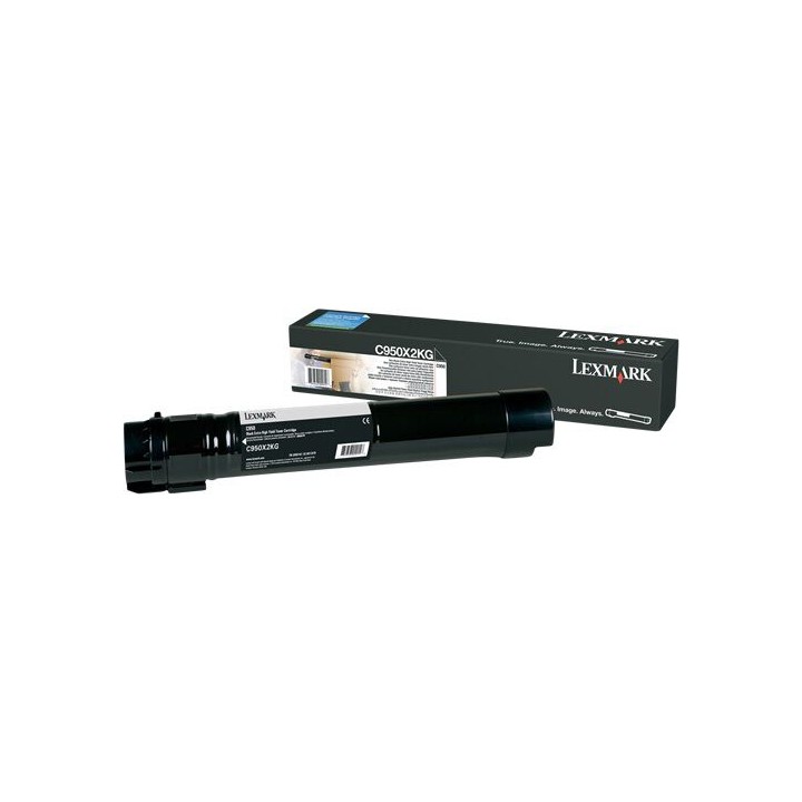 Cartuccia Originale Nero X950X2KG LEXMARK Conf.1 - Pag.32000
