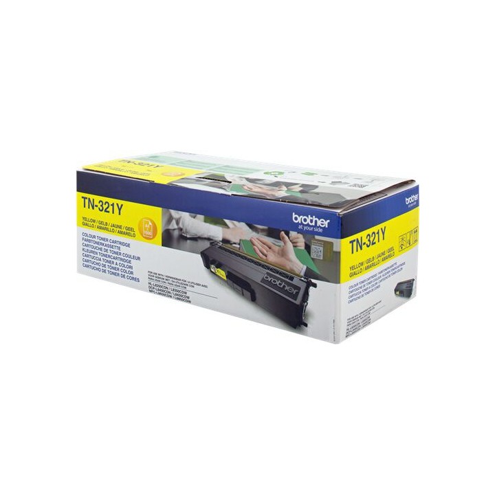 Cartuccia Toner Originale Giallo TN-321Y BROTHER Conf.1 - Pag.1500