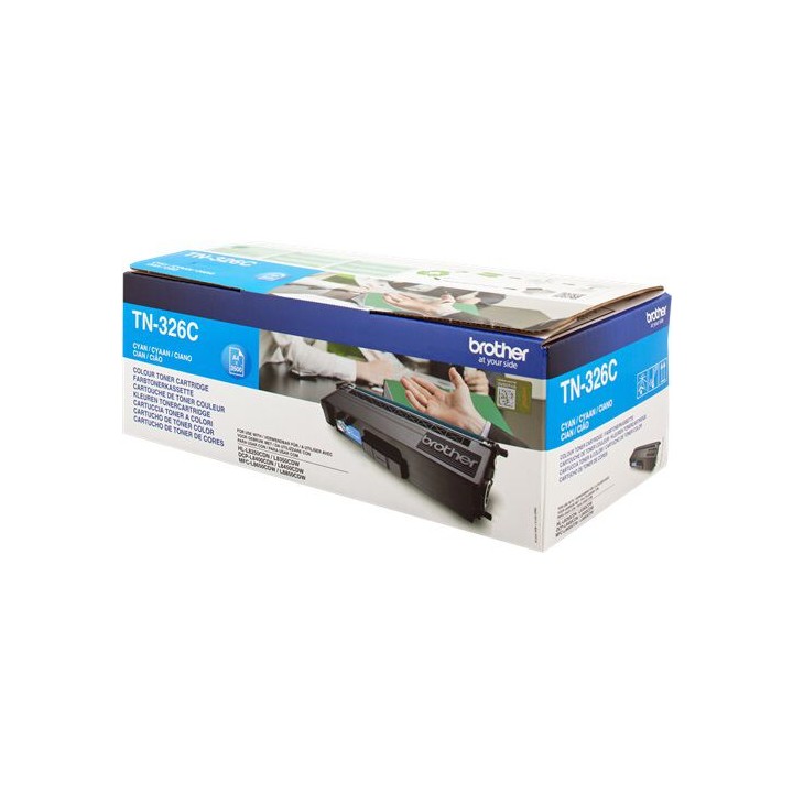 Cartuccia Toner Originale Ciano TN-326C BROTHER Conf.1 - Pag.3500