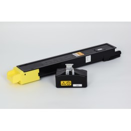 Cartuccia Toner Compatibile Giallo + Vaschetta Recupero (TK-8325Y) 1T02NPANL0, TK-8325Y MITA/KYOCERA Conf.1 - Pag.12000