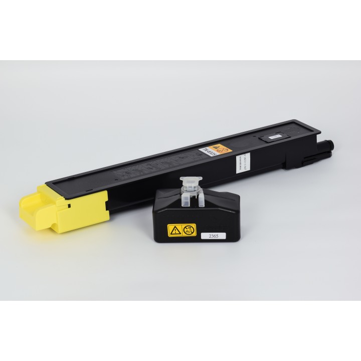 Cartuccia Toner Compatibile Giallo + Vaschetta Recupero (TK-8325Y) 1T02NPANL0, TK-8325Y MITA/KYOCERA Conf.1 - Pag.12000