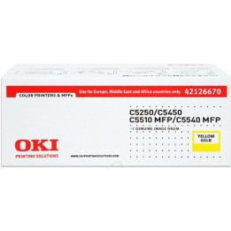 Tamburo Originale Giallo 42126670 OKI Conf.1