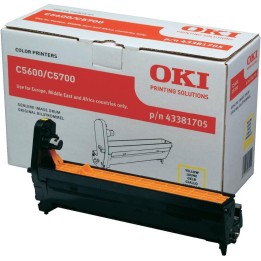 Tamburo Originale Giallo 43381705 OKI Conf.1