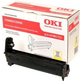 Tamburo Originale Giallo 43381721 OKI Conf.1