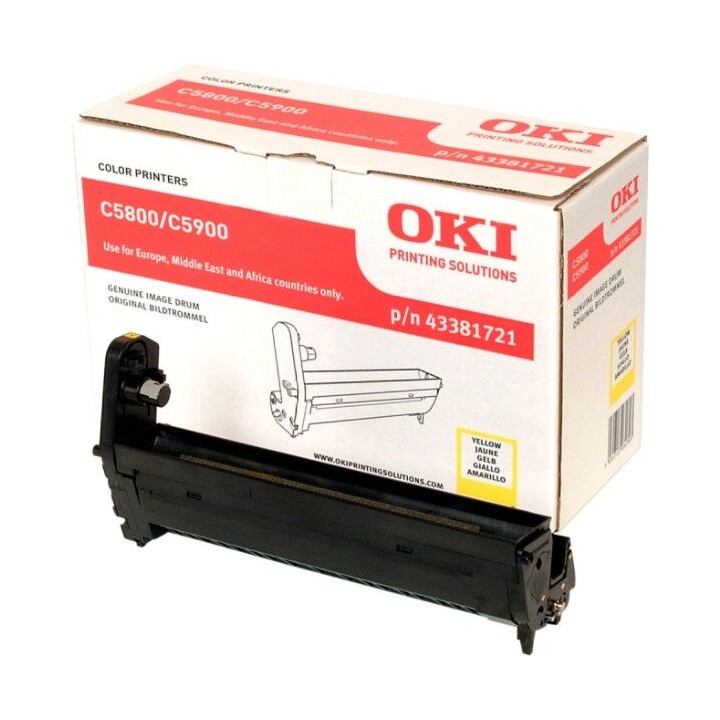 Tamburo Originale Giallo 43381721 OKI Conf.1