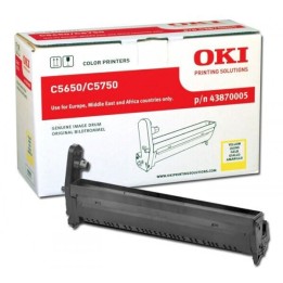Tamburo Originale Giallo 43870005 OKI Conf.1 - Pag.20000