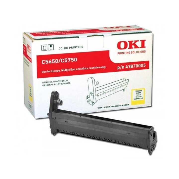 Tamburo Originale Giallo 43870005 OKI Conf.1 - Pag.20000