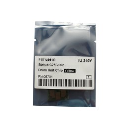 Resetting Chip per Imaging Unit Giallo MINOLTA Conf.1 - Pag.45000