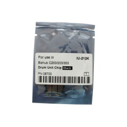 Resetting Chip Universale per Imaging Unit Nero UNIVERSALE MINOLTA Conf.1 - Pag.60000