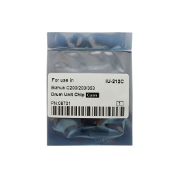 Resetting Chip Universale per Imaging Unit Ciano UNIVERSALE MINOLTA Conf.1 - Pag.45000