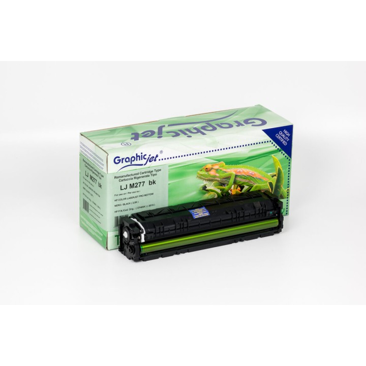 Cartuccia Rigenerata Nero (201X) 201X, CF400X HP Conf.1 - Pag.2800