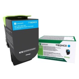 Cartuccia Originale Ciano (Return Program) 71B2HC0 LEXMARK Conf.1 - Pag.3500