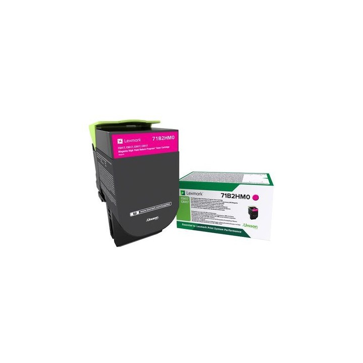 Cartuccia Originale Magenta (Return Program) 71B2HM0 LEXMARK Conf.1 - Pag.3500