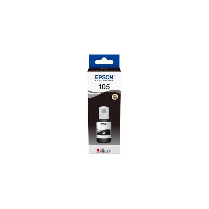 Flacone Inchiostro Originale Nero (105) 105, C13T00Q140 EPSON Conf.1