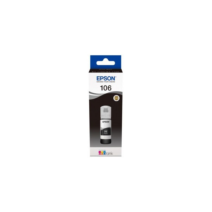 Flacone Inchiostro Originale Nero Foto (106) 106, C13T00R140 EPSON Conf.1