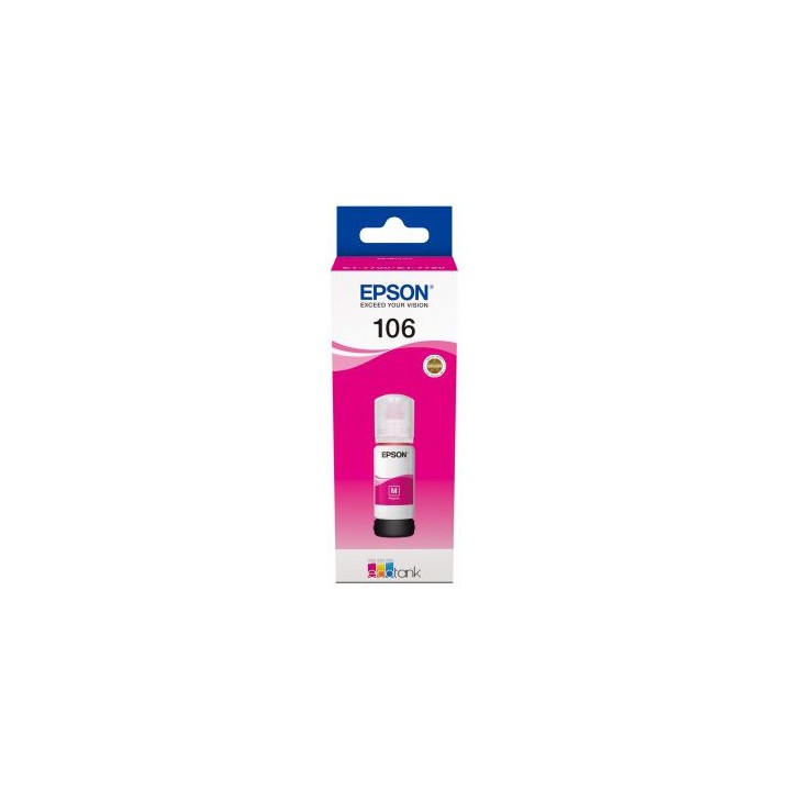 Flacone Inchiostro Originale Magenta (106) 106, C13T00R340 EPSON Conf.1
