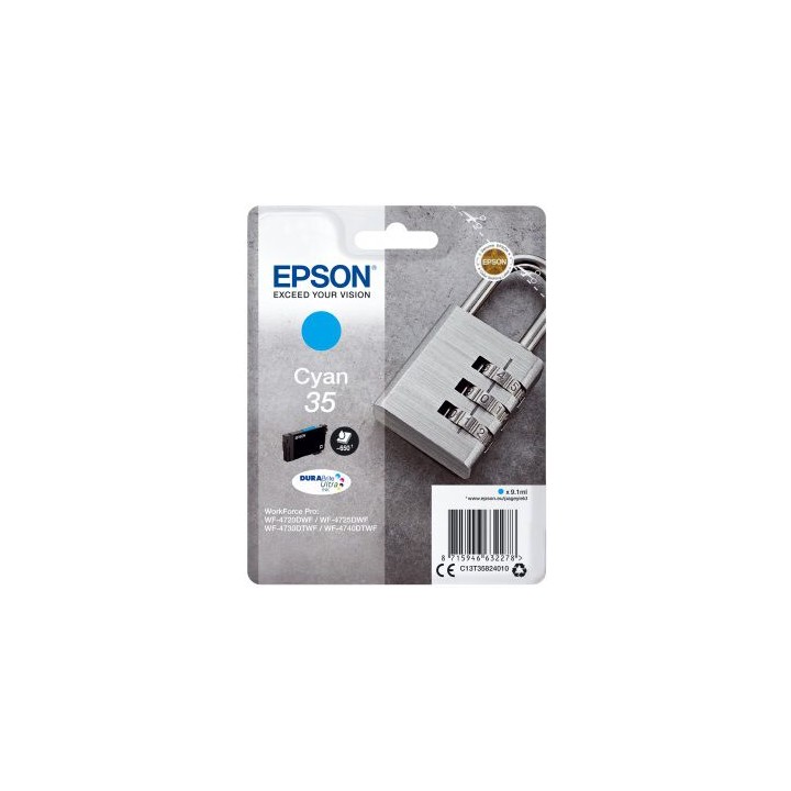 Cartuccia Originale Ciano (35) 35, C13T35824010 EPSON Conf.1 - Pag.650