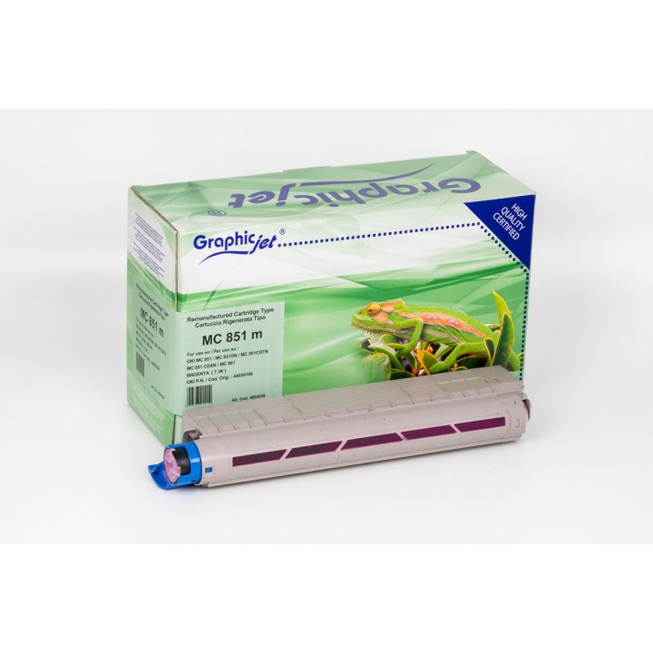 Cartuccia Rigenerata Magenta 44059166 OKI Conf.1 - Pag.7300