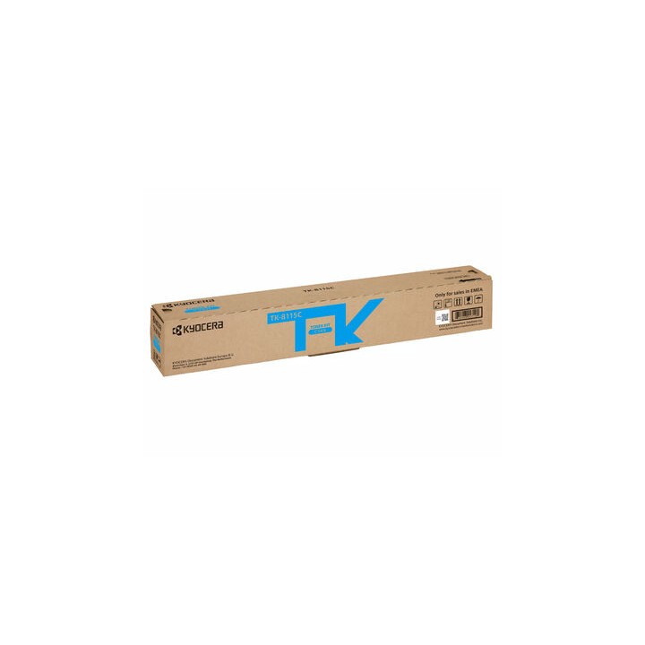 Toner Originale Ciano (TK-8115C) 1T02P3CNL0, TK-8115C MITA/KYOCERA Conf.1 - Pag.6000