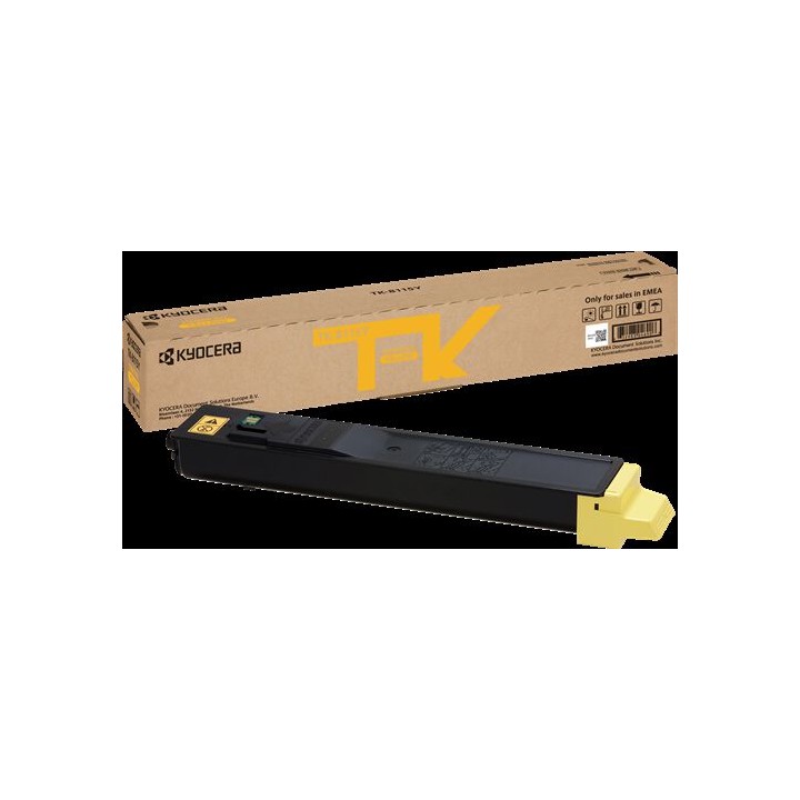 Toner Originale Giallo (TK-8115Y) 1T02P3ANL0, TK-8115Y MITA/KYOCERA Conf.1 - Pag.6000
