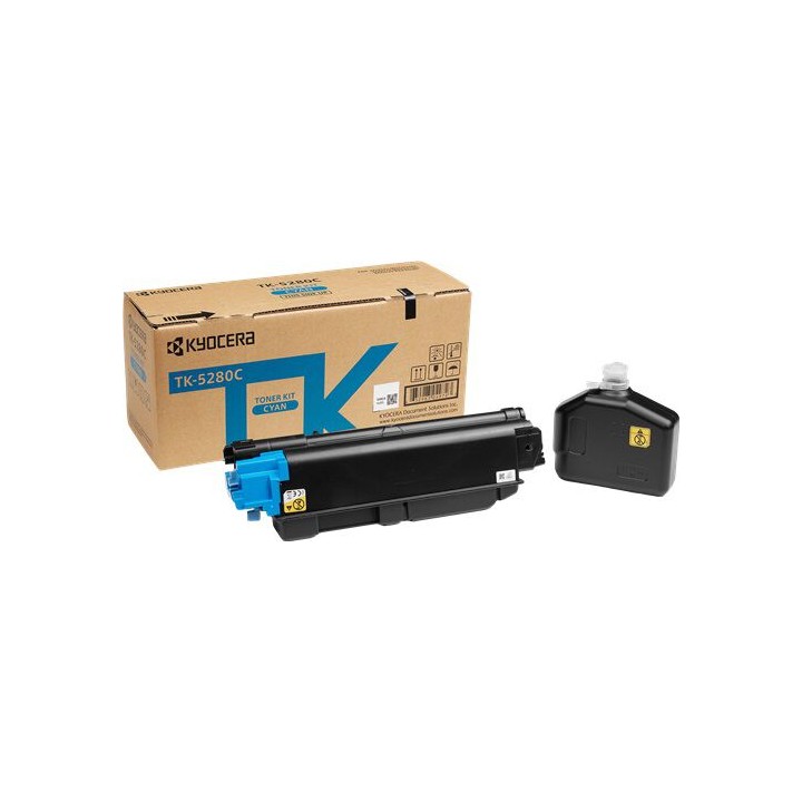 Toner Originale Ciano (TK-5280C) 1T02TWCNL0, TK-5280C MITA/KYOCERA Conf.1 - Pag.11000