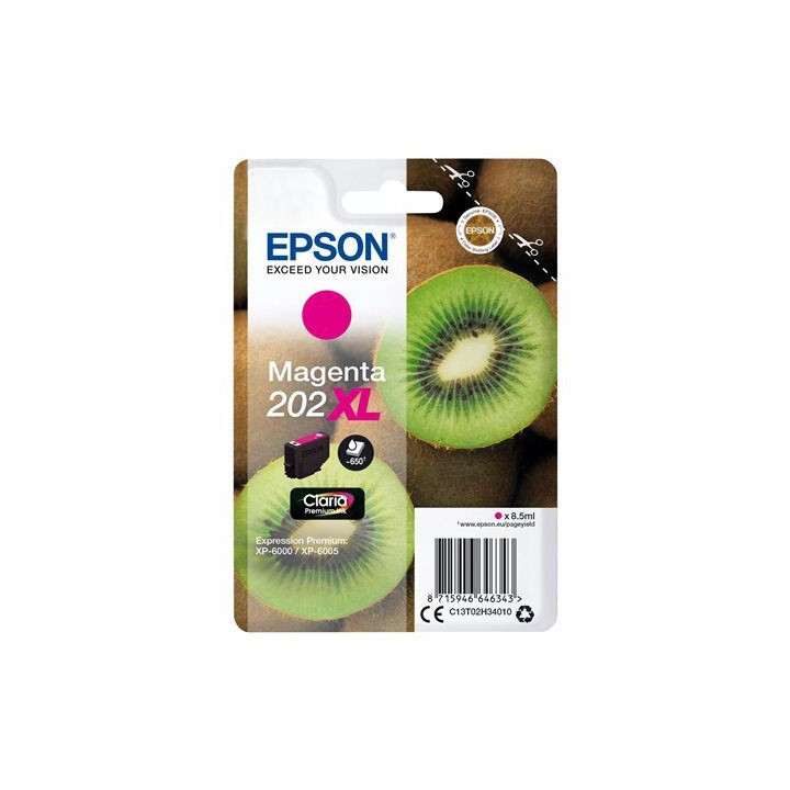 Cartuccia Originale Magenta (202XL) 202XL, C13T02H34010 EPSON Conf.1 - Pag.650
