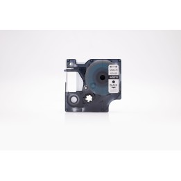 Nastro Compatibile (12mm x 7mt) Nero/Trasparente 45010, S0720500 DYMO Conf.1