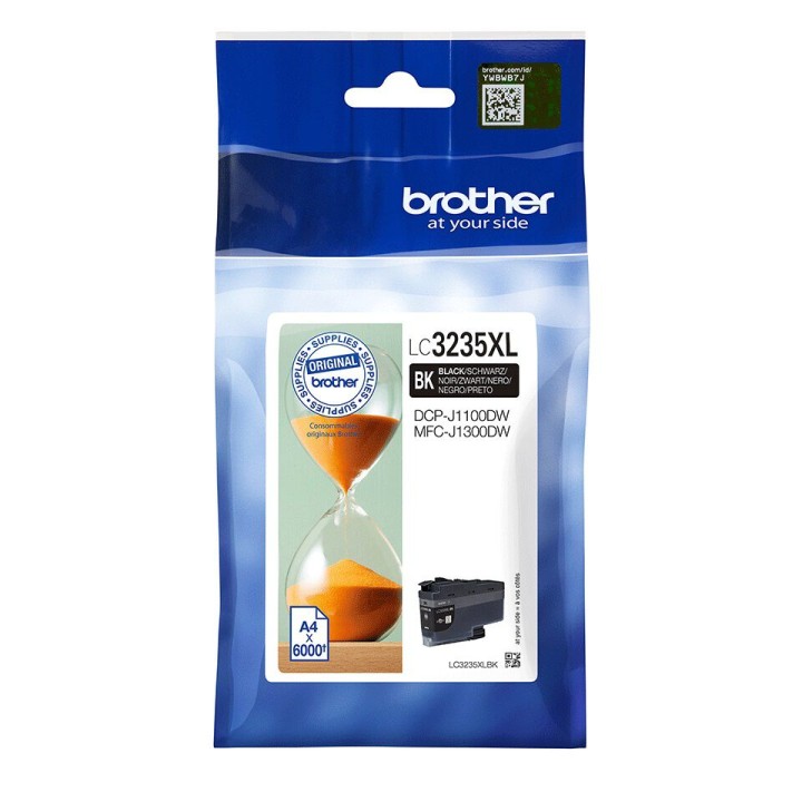 Cartuccia Ink-jet Originale Nero LC-3235XLBK BROTHER Conf.1 - Pag.6000