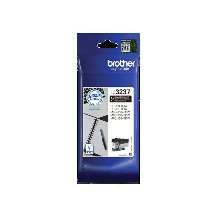 Cartuccia Ink-jet Originale Nero LC-3237BK BROTHER Conf.1 - Pag.3000