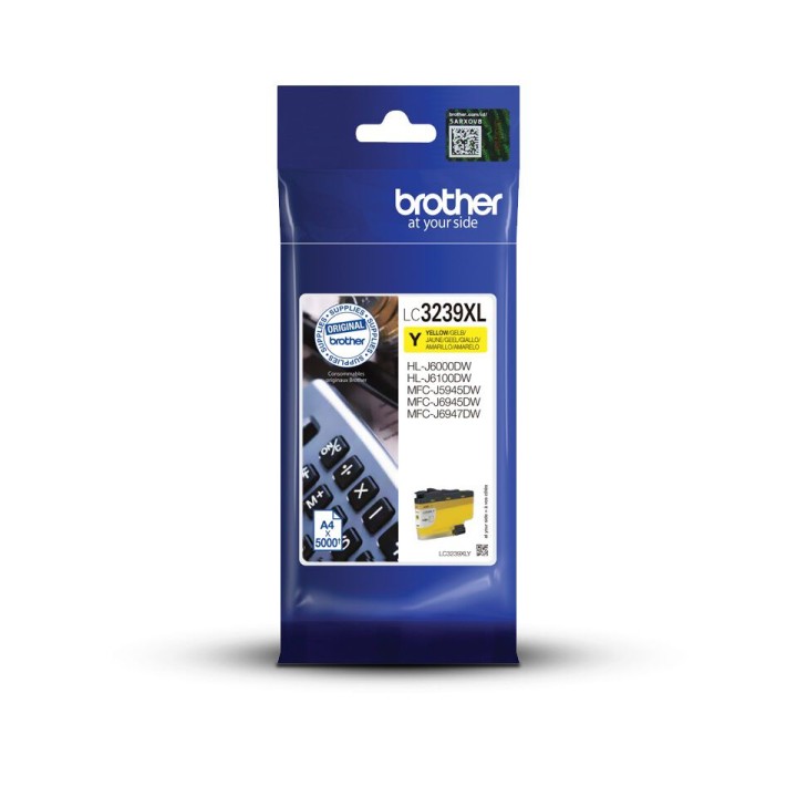 Cartuccia Ink-jet Originale Giallo LC-3239XLY BROTHER Conf.1 - Pag.5000