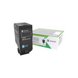 Cartuccia Originale Ciano (Corporate) 74C2HCE LEXMARK Conf.1 - Pag.12000